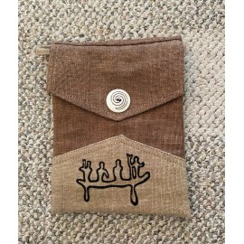 Venus Imports Crossbody Bag Purse Primitive Boho Hippie Made in Nepal Venus Imports Tan