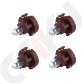 OCPTY 6Pack Warm White T3 Halogen Light Bulb Super Bright:Instrument Panel Gauge Cluster Dashboard Light Bulbs