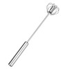 AIMALL Semi-Automatic Stainless Steel Whisk, Hand Push Egg Beater and