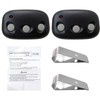 2 Pcs Garage Door Opener Remote for Linear LDO33, LDO50,