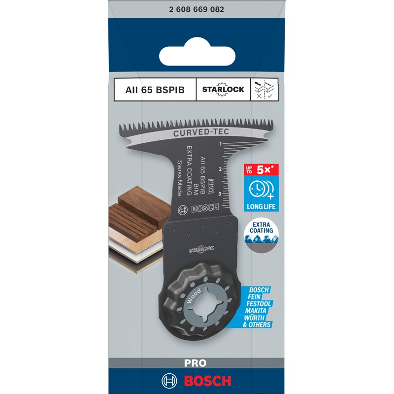 Bosch 1x PRO Multi Material AII 65 BSPIB Multitool Blade