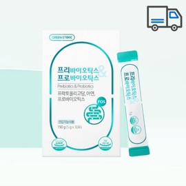 Green Store Prebiotics & Post Probiotics 30 packets, 1 month supply / 그린스토어 프리바이오틱스 & 포스트 프로바이오틱스 30포 1개월분