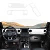 RT-TCZ for Wrangler JL Dash Trim Cover White, Gear Shift