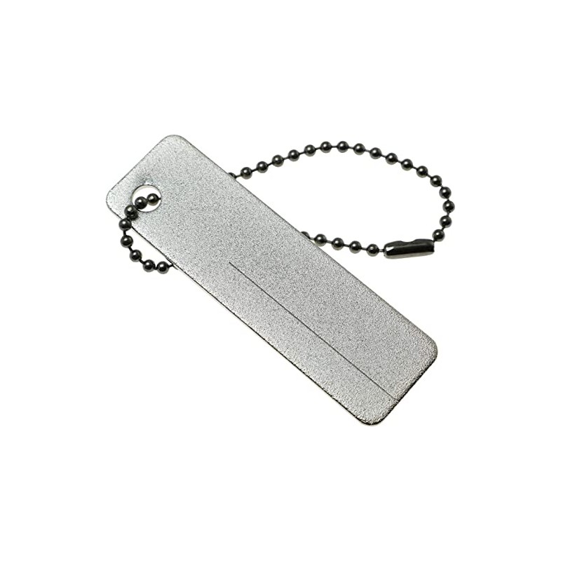 TAODAN Mini Portable Diamond Stone Sharpener with Keychain, EDC Mini