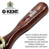 KENT CP6 Cashmere Clothing Brush, Made in England, Royal Service