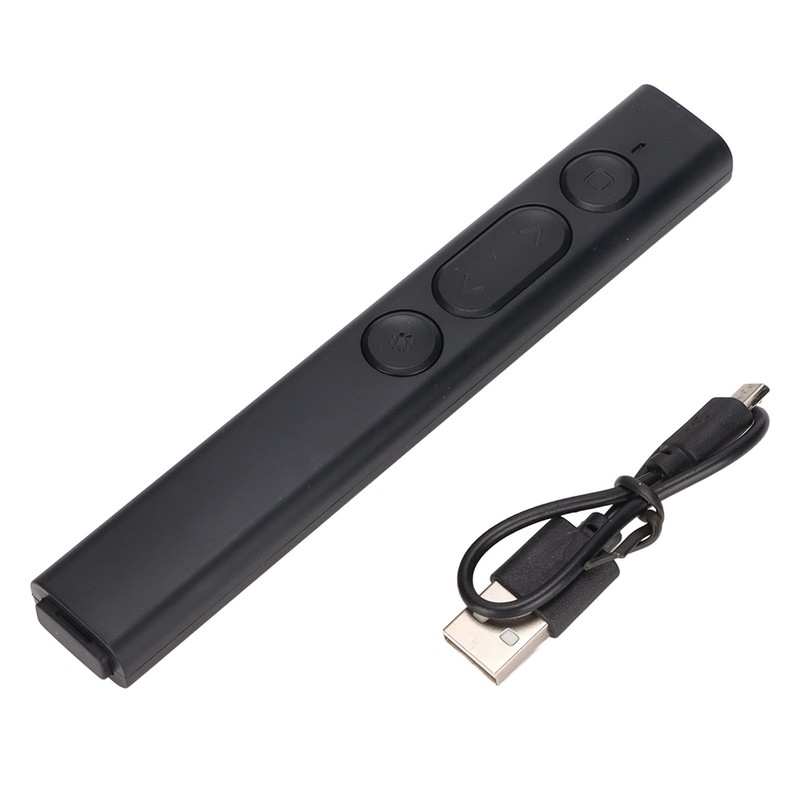Presentation Clicker Lithium Battery Charging USB Ergonomic Design Low Radiation