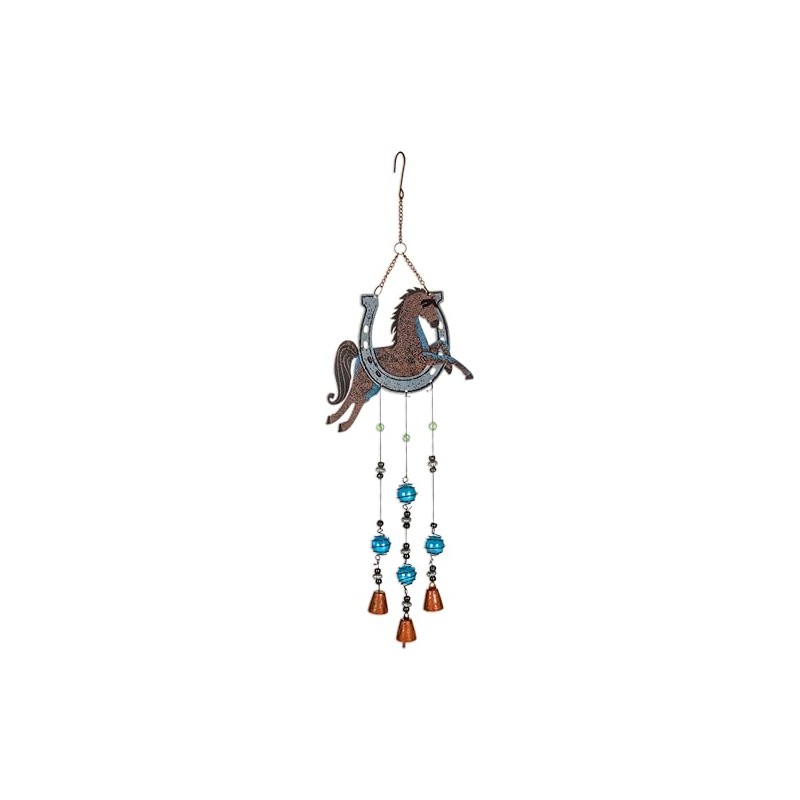 Sunset Vista Designs Windchimes - Rustic Metal Lucky The Stallion