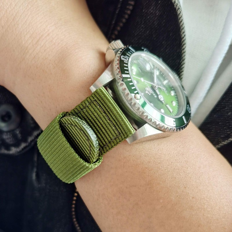 torbollo Extral Long Quick Release Watch Band for Big Wrists,