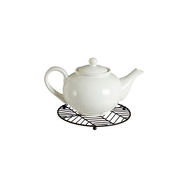 Premier Housewares Trivet, Iron, Black