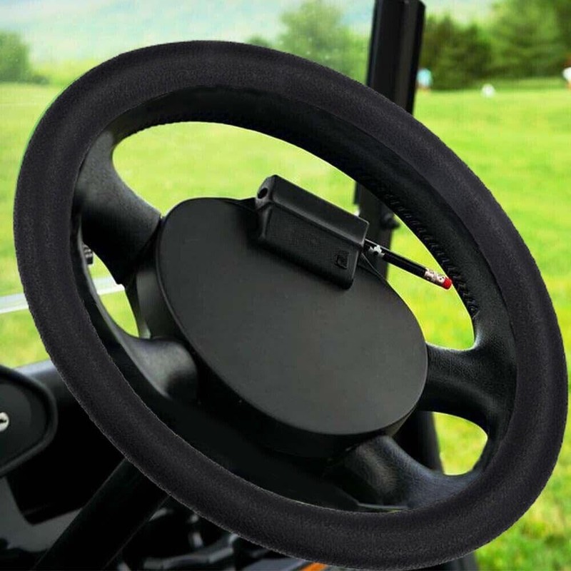 Universal Golf Cart Steering Wheel Cover Stretchable Fits 12.5 Inch