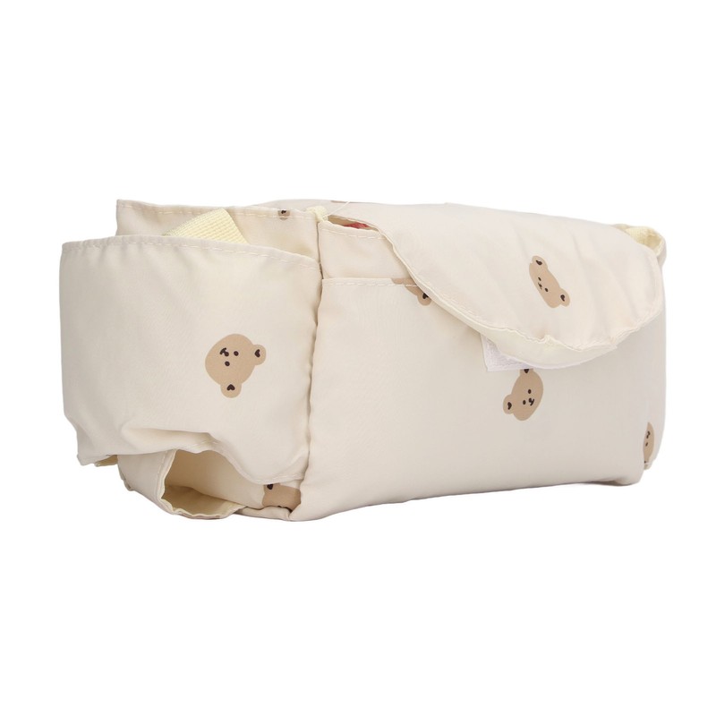 Baby Stroller Bag Stylish Portable Multipurpose Large Capacity Multiple Compartments