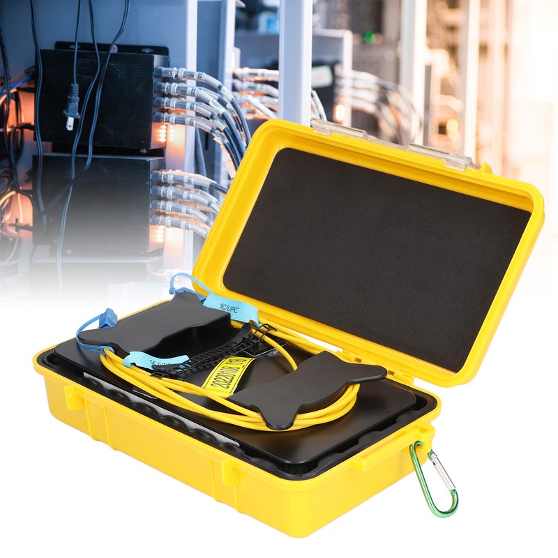 OTDR Launch Cable Box Optical Fiber Rings Dead Zone Eliminator