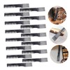 Baluue 15pcs Teasing Combs for Hair Styling Professional Barber Grooming