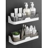 2-Pack Shower Caddy, Separable Shower Organizer, No Drilling Double Layer