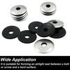 Biaungdo 60 Pcs 1/4" x 1" Neoprene Washers, Stainless Steel