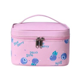 Bag Gifts for Bag Travel Beauty Waterproof Women Bag Makeup Organiser Zip Washable Bag for Girls Cosmetic Bag Beauty Control Concealer (Pink, One Size)