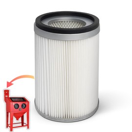 Heemab 2 Pcs Dust Collector for Sandblaster, Air Filter Replacement for Dust Extractor, Fits Sand Blast Cabinet