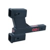 TOPTOW Trailer Hitch Dual Hitch Extender, 2 1/4-inch & 6