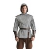 MCJC Medieval Knight Imitative Chain Mail Costume, Renaissance Armor Shirt