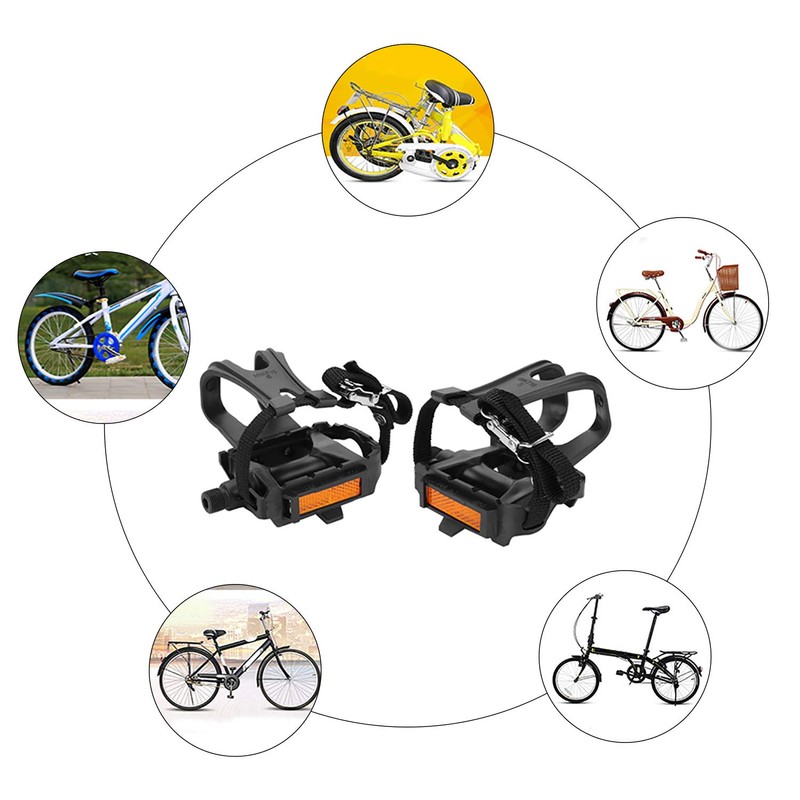 Höhlen-Heraus Bicycle Pedal, 4.4 x 3.1 Inch Cycling Pedals with