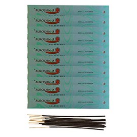 Marbling ~ Emerald ~ Incense Sticks (10 Pack Total of 100 Gram)