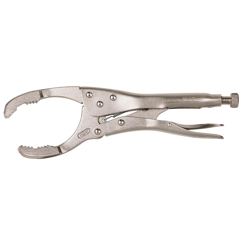 Sealey Oil Filter Locking Plier Angled, 45-130mm - AK6423