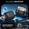 Inesore Compatible with AirPods Pro 2nd Generation Case,（with Lock Clip）