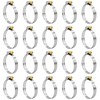 20PCS 304 Stainless Steel Adjustable Hose Clamps, Range 1 13/16"