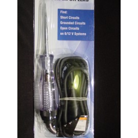 Cen-tech CIRCUIT TESTER 6/12 V Volt Auto Fuse Diagnostic Tool Needle Point Probe 5' Lead