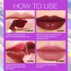 LANGMANNI Juego de 6 delineadores de labios despegables, manchas de
