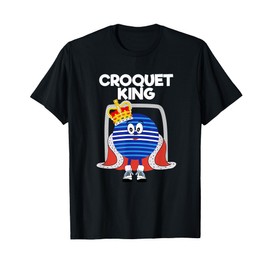 Croquet T-Shirt - Funny Croquet King T-Shirt