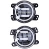Angel Eyes Light 30W 3000LM LED Front Foglight 10‑30V Universal