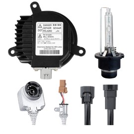 SOCAL-LED LIGHTING 28474-89904 28474-8991A Xenon Headlight Ballast Control Unit with Igniter & D2S Bulb Compatible with Nissan 350z 370z Altima Murano Rogue Infiniti G35 G37 Fx35 Fx45 Qx56 Qx70