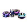 iJDMTOY Universal Fit Neo Chrome Finish JDM Quick Release Fastener