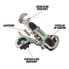 Desviador Trasero Mtb De Pata Para Bicicleta Cromado