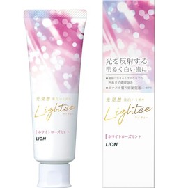 Lion Lightee Toothpaste, Rose Mint, 3.5 oz (100 g)