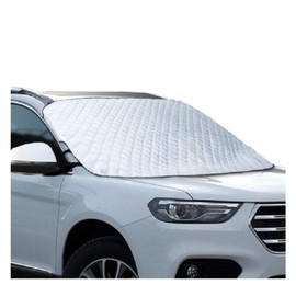 MITALOO Car Windshield Snow Cover with 4 Layers Protection, Frost Ice Removal Sun Shade for Winter Protection, Extra Large and Thick Windshield Ice Cover Fits for Cars Trucks Vans and SUVs