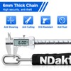 NDakter Bike Chain Lock, 5 Digit Combination Heavy Duty Anti