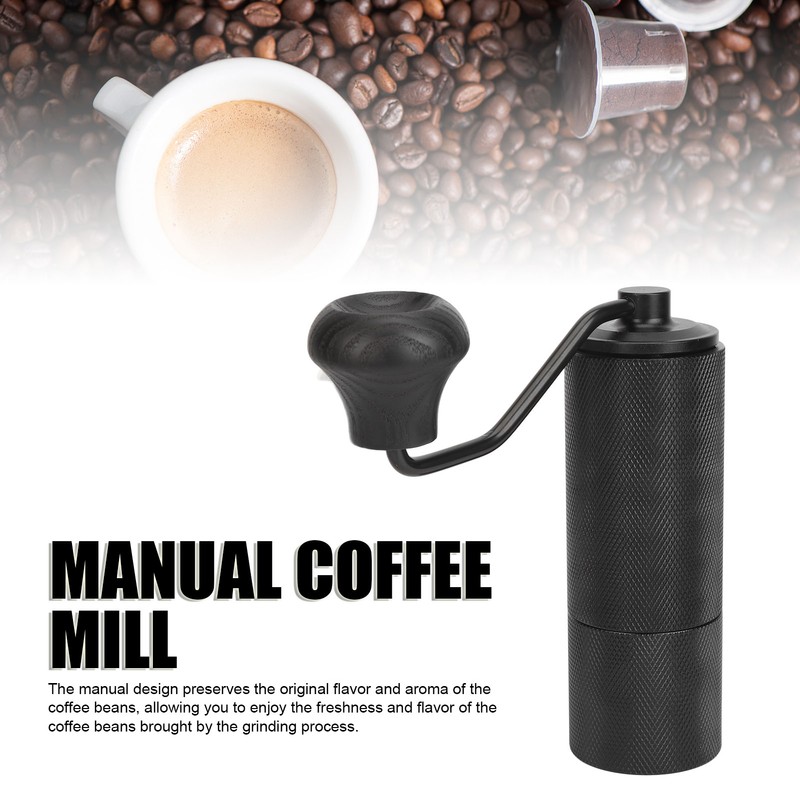 Manual Coffee Grinder Portable Small Hand Crank Coffee Bean Mill