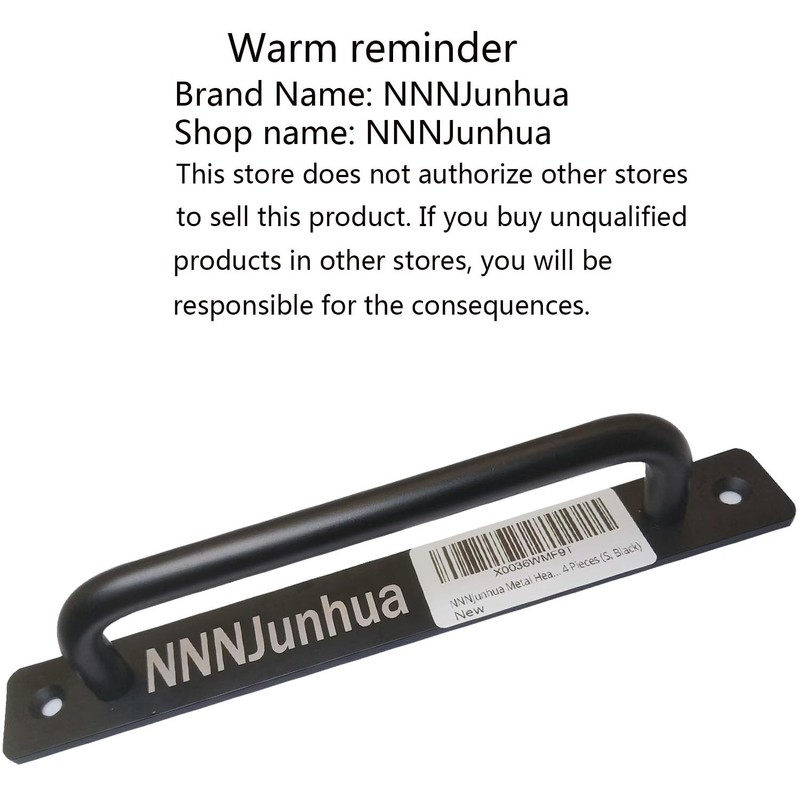 NNNJunhua Senfei Metal Heavy Duty Barn Door Handle Flush Long