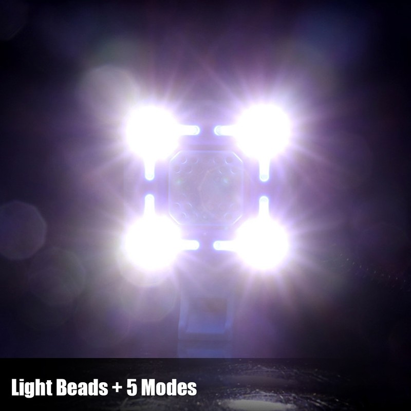 Waterproof Rechargeable Bike Front Lamp Bell Bicycle Handlebar Light Horn