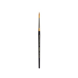 KINGART Original Gold 9020 6 Ultra Round Paint Brushes for All Media