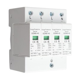 Surge Protection, Surge Protection, Home Protection Device, Low Voltage Protection Device, 4P 40KA for Lightning Protection