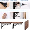Heavy Duty Folding Shelf Brackets 200mm - 90 Degree Angle