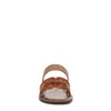 Sam Edelman Women's Gabi Flat Sandal, Cuoio/Rich Cognac, 8.5