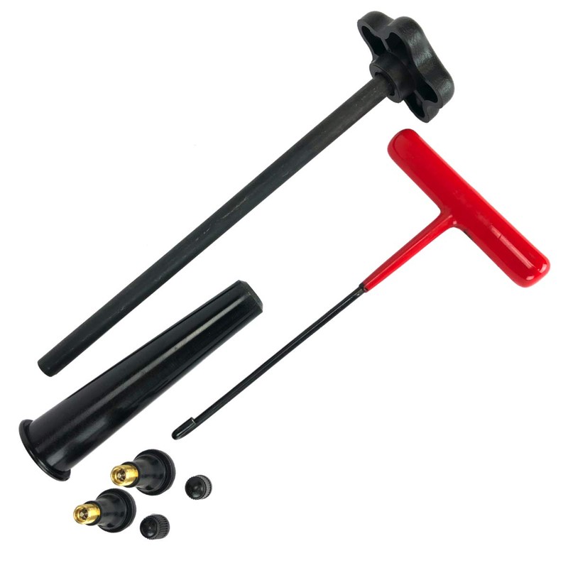 Haltec 51025 Quick Change 6 Piece Tire Valve Tool Kit