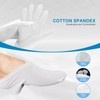 Xumann 3 Pairs Cotton Socks for Foot Moisturising and 3