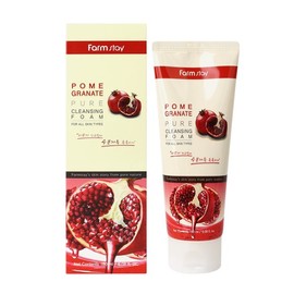 Farmstay Pure Cleansing Foam Pomegranate 180ml / 퓨어 클렌징폼 석류 180ml