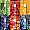 Fruit flavor lip balm,6 pack Natural Soft chapstick All-Day Moisturizer