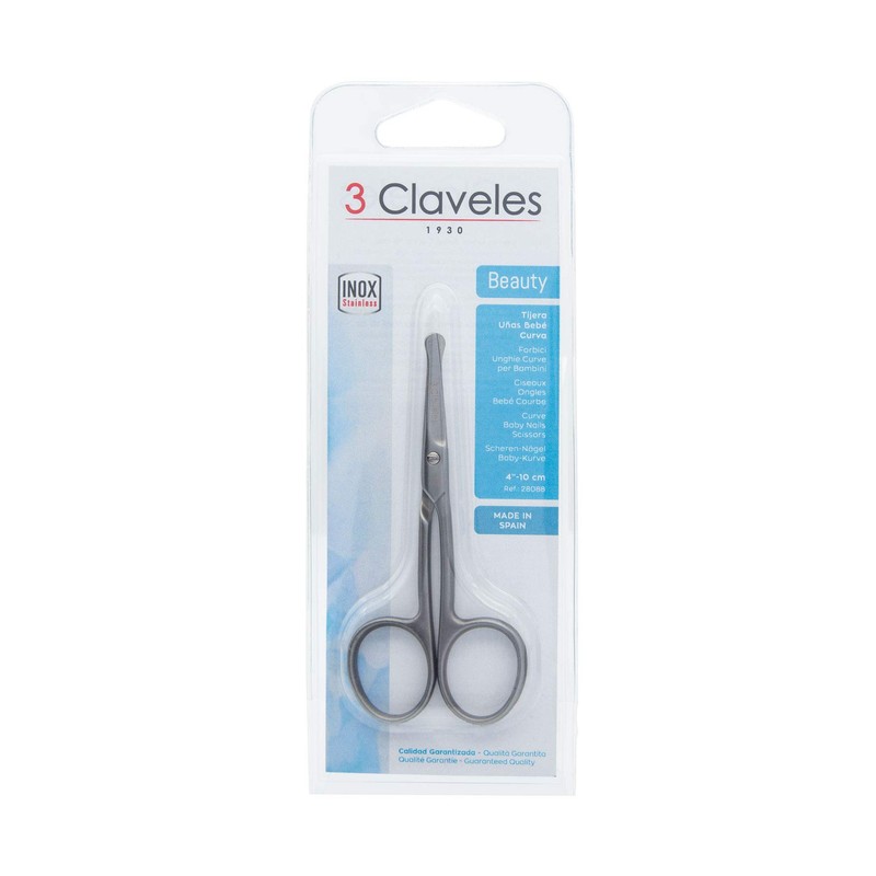 Baby Nail Scissors 3 Pack Newborn Curved Nail Scissors for